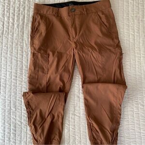 Prana Women’s Halle Jogger Hiking Outdoor Pants in Earthbound Brown Size 4